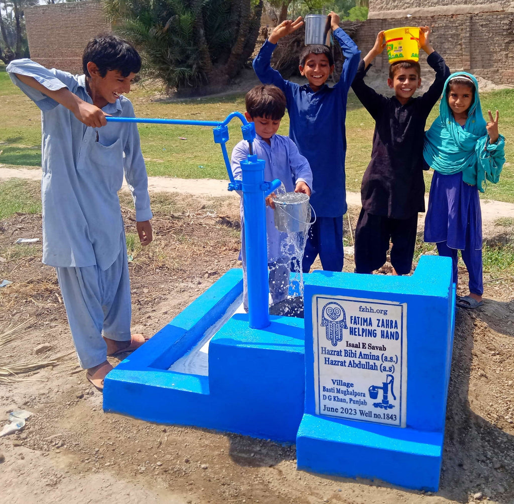 Punjab, Pakistan – Hazrat Bibi Amina (a.s.) Hazrat Abdullah (a.s) – FZHH Water Well# 1843