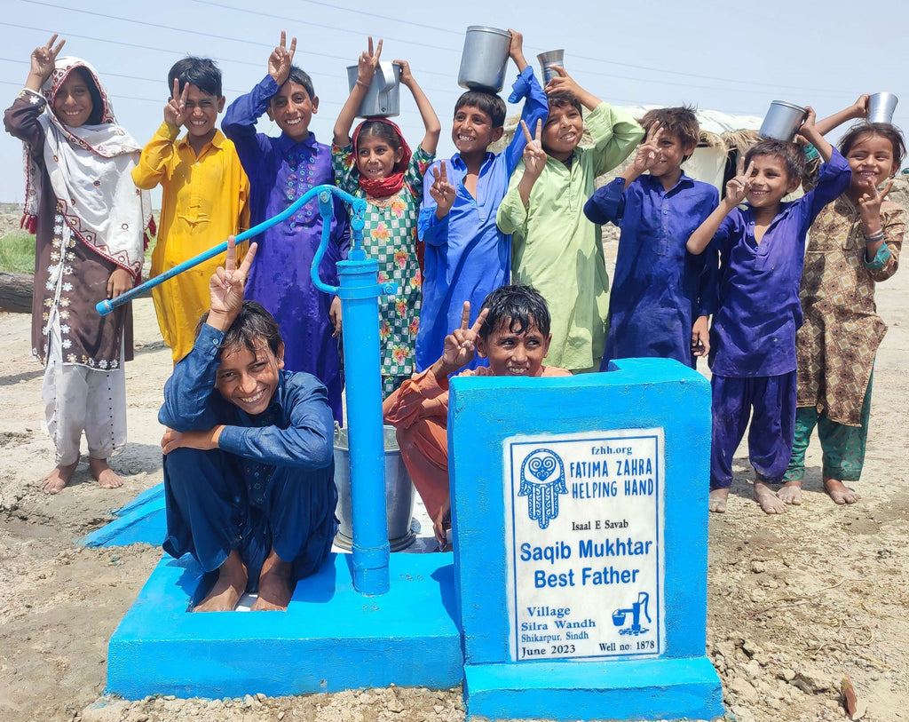 Sindh, Pakistan – Saqib Mukhtar Best Father – FZHH Water Well# 1878