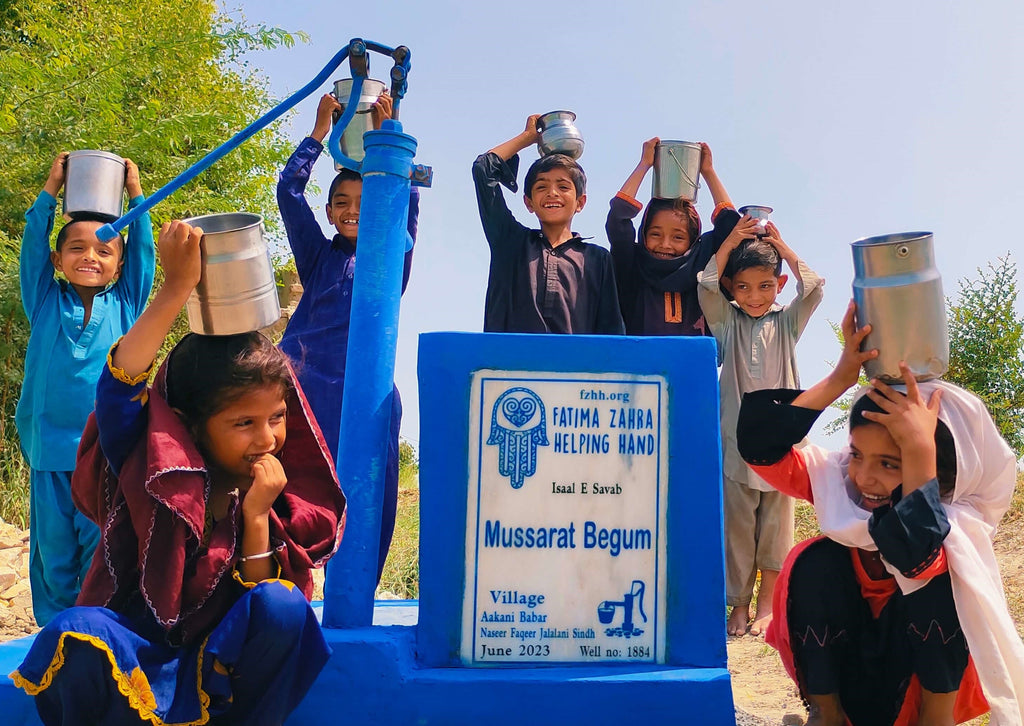 Sindh, Pakistan – Mussarat Begum – FZHH Water Well# 1884