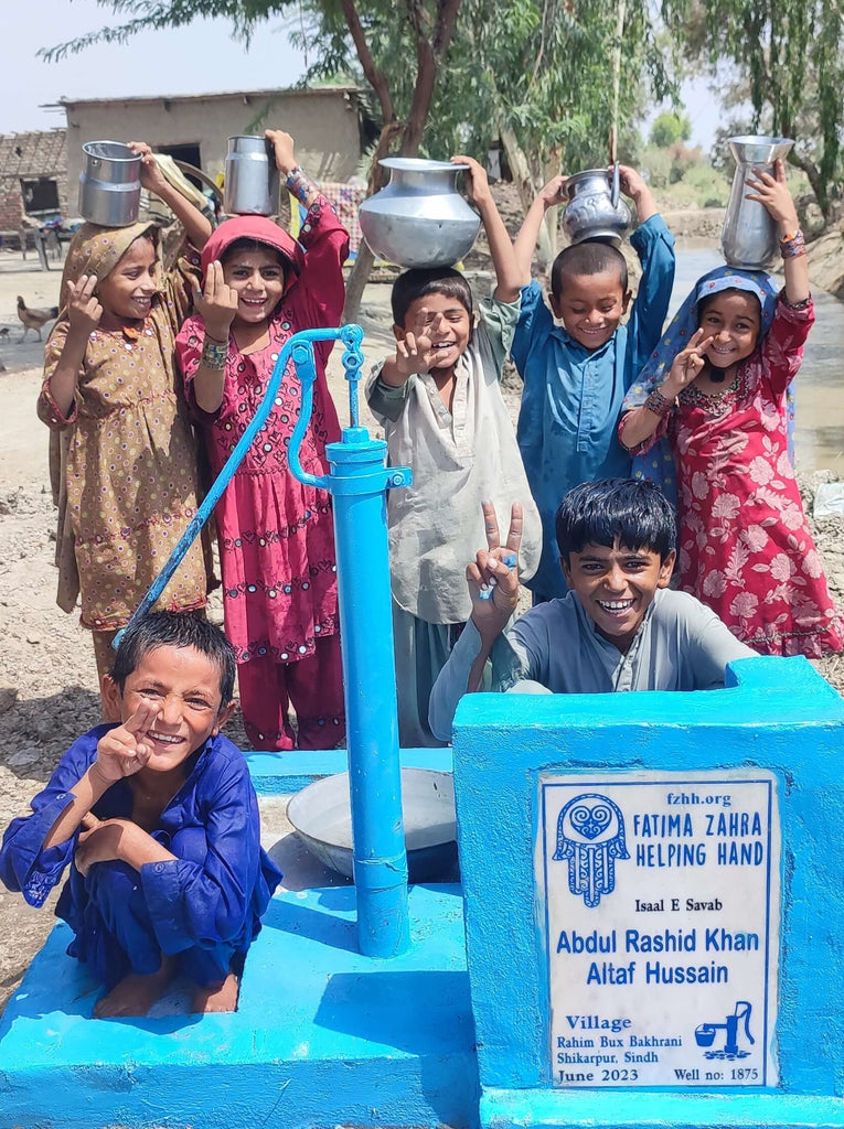 Sindh, Pakistan – Abdul Rashid Khan Altaf Hussain – FZHH Water Well# 1875