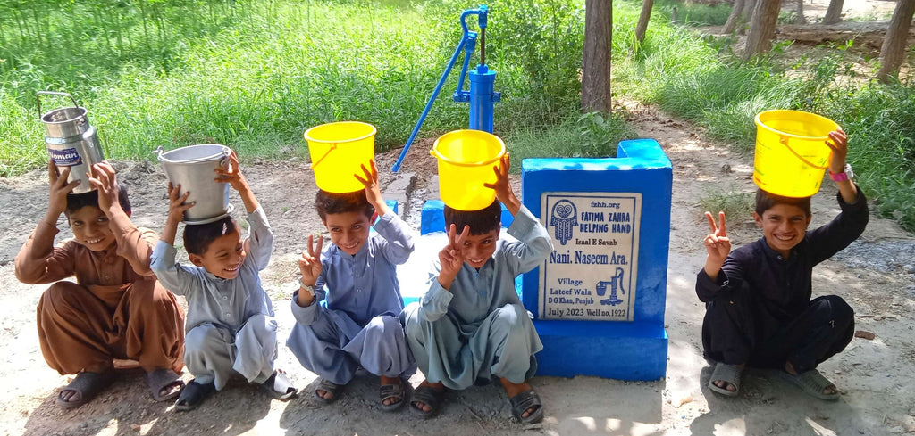 Punjab, Pakistan – Nani. Naseem Ara – FZHH Water Well# 1922