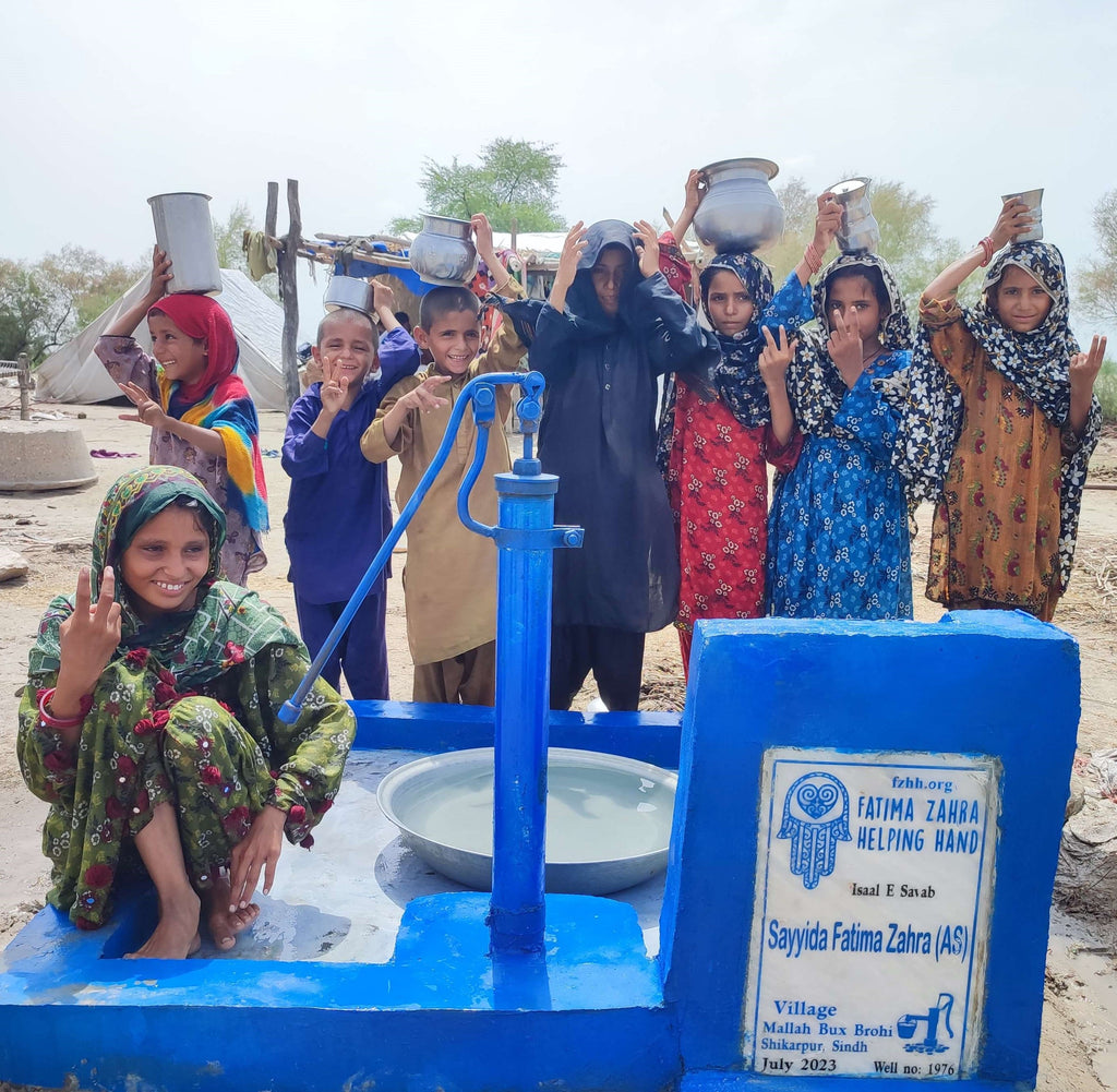 Sindh, Pakistan – Sayyida Fatima Zahra AS – FZHH Water Well# 1976