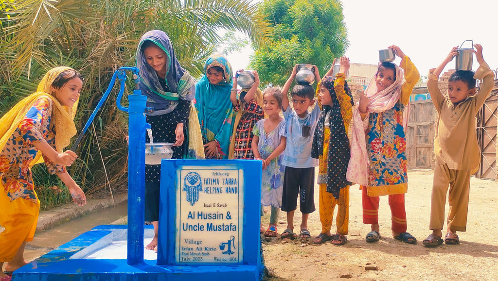 Sindh, Pakistan – Al Husain & Uncle Mustafa – FZHH Water Well# 1931