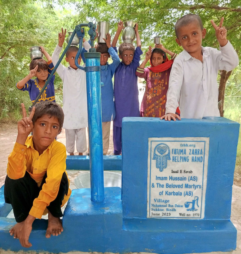 Sindh, Pakistan – Imam Hussain AS & the Beloved Martyrs of Karbala AS – FZHH Water Well# 1970