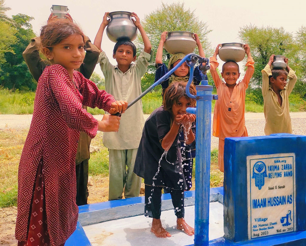 Sindh, Pakistan – IMAM HUSSAIN AS – FZHH Water Well# 2053