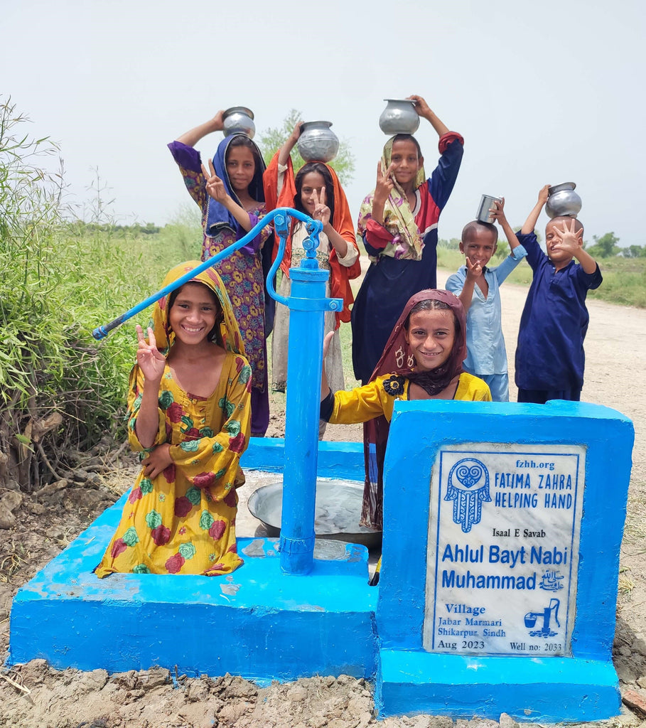 Sindh, Pakistan – Ahlul Bayt Nabi Muhammad ﷺ – FZHH Water Well# 2033