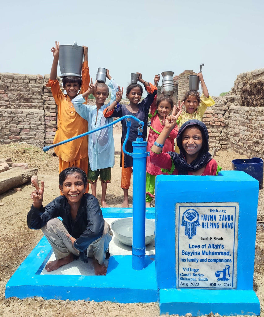 Sindh, Pakistan – Love of Allah's Sayyina Muhammad, His Family & Companion – FZHH Water Well# 2045