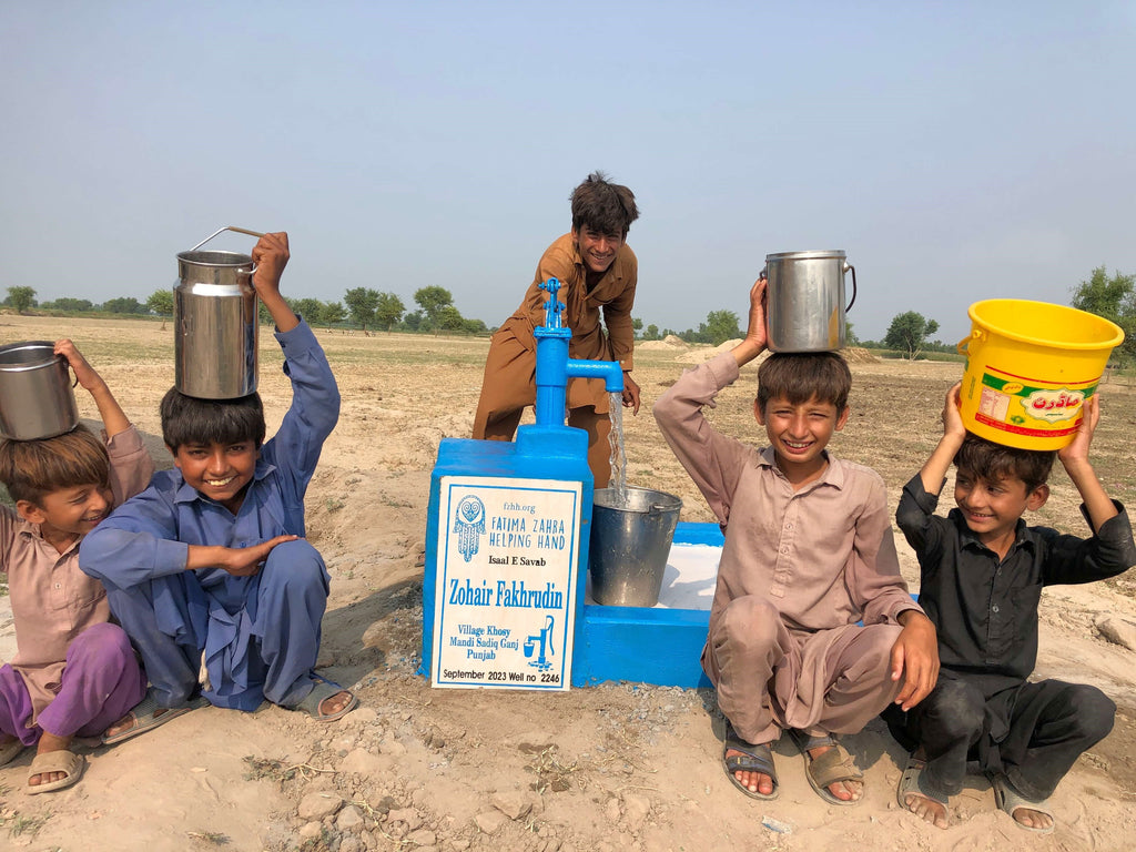 Punjab, Pakistan – Zohair Fakhrudin – FZHH Water Well# 2246