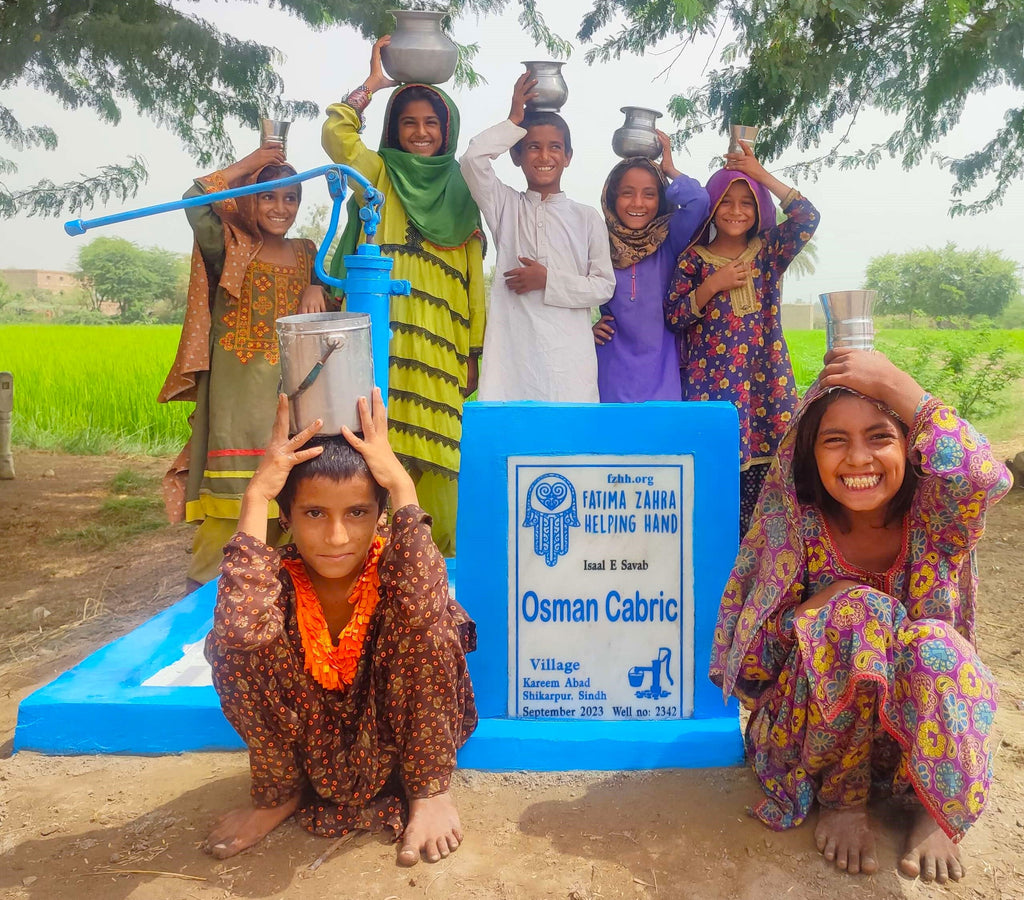 Sindh, Pakistan – Osman Cabric – FZHH Water Well# 2342