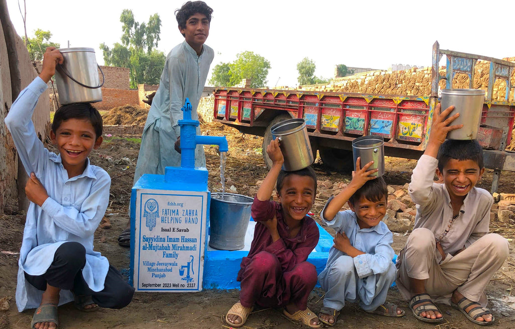 Punjab, Pakistan – Sayyidina Imam Hassan al-Mujtabah عَلَيْهِ ٱلسَّلَامُ - Mirahmadi Family – FZHH Water Well# 2337