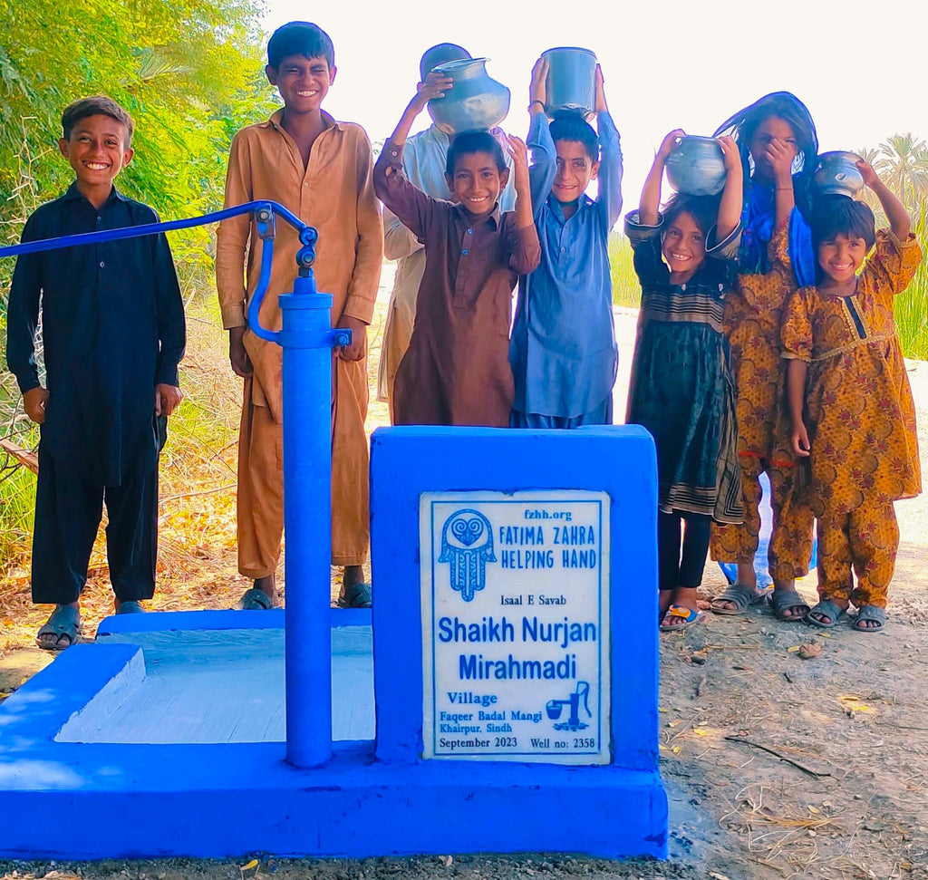 Sindh, Pakistan – Shaikh Nurjan Mirahmadi – FZHH Water Well# 2358