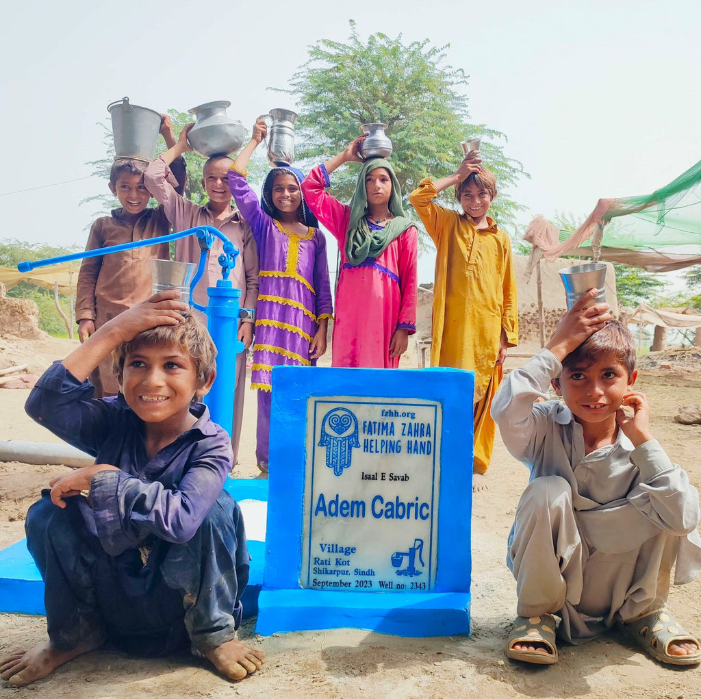 Sindh, Pakistan – Adem Cabric – FZHH Water Well# 2343
