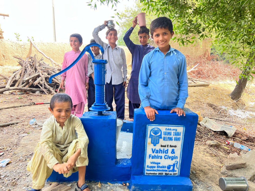 Balochistan, Pakistan – Vahid & Fahira Civgin – FZHH Water Well# 2297