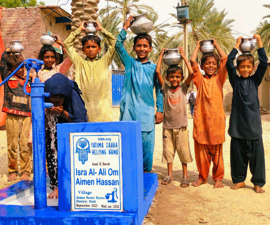 Sindh, Pakistan – Isra Al-Ali Om Aimen Hassan – FZHH Water Well# 2351