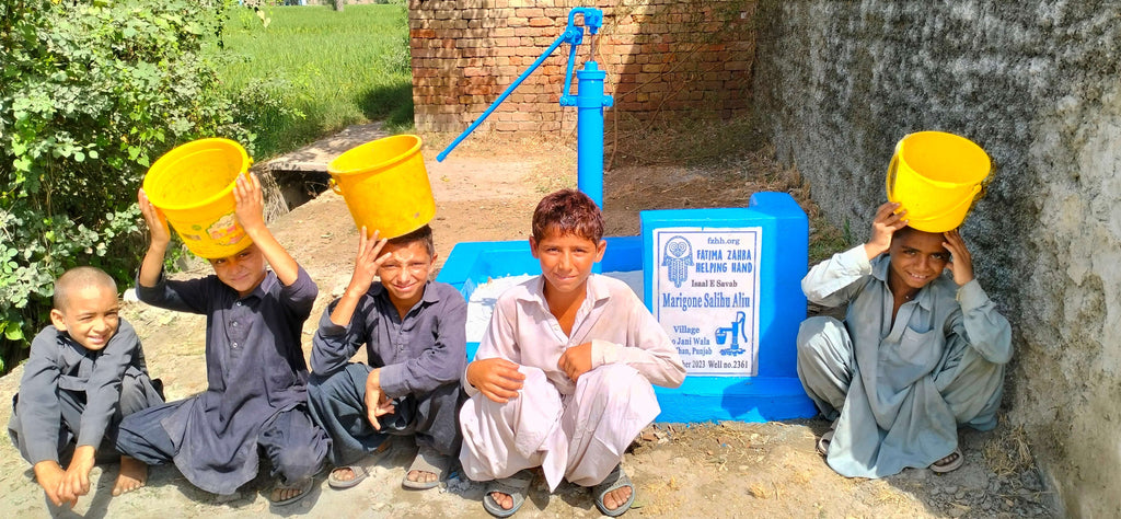 Punjab, Pakistan – Marigone Salihu Aliu – FZHH Water Well# 2361