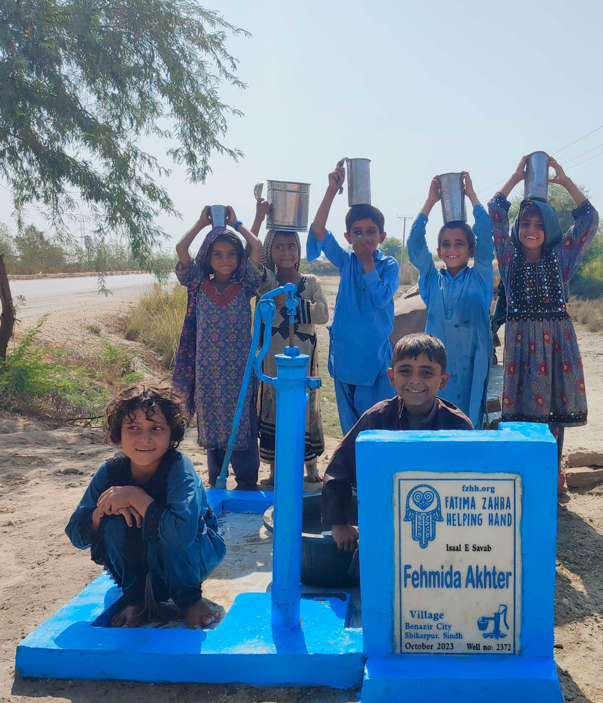 Sindh, Pakistan – Fehmida Akhter – FZHH Water Well# 2372