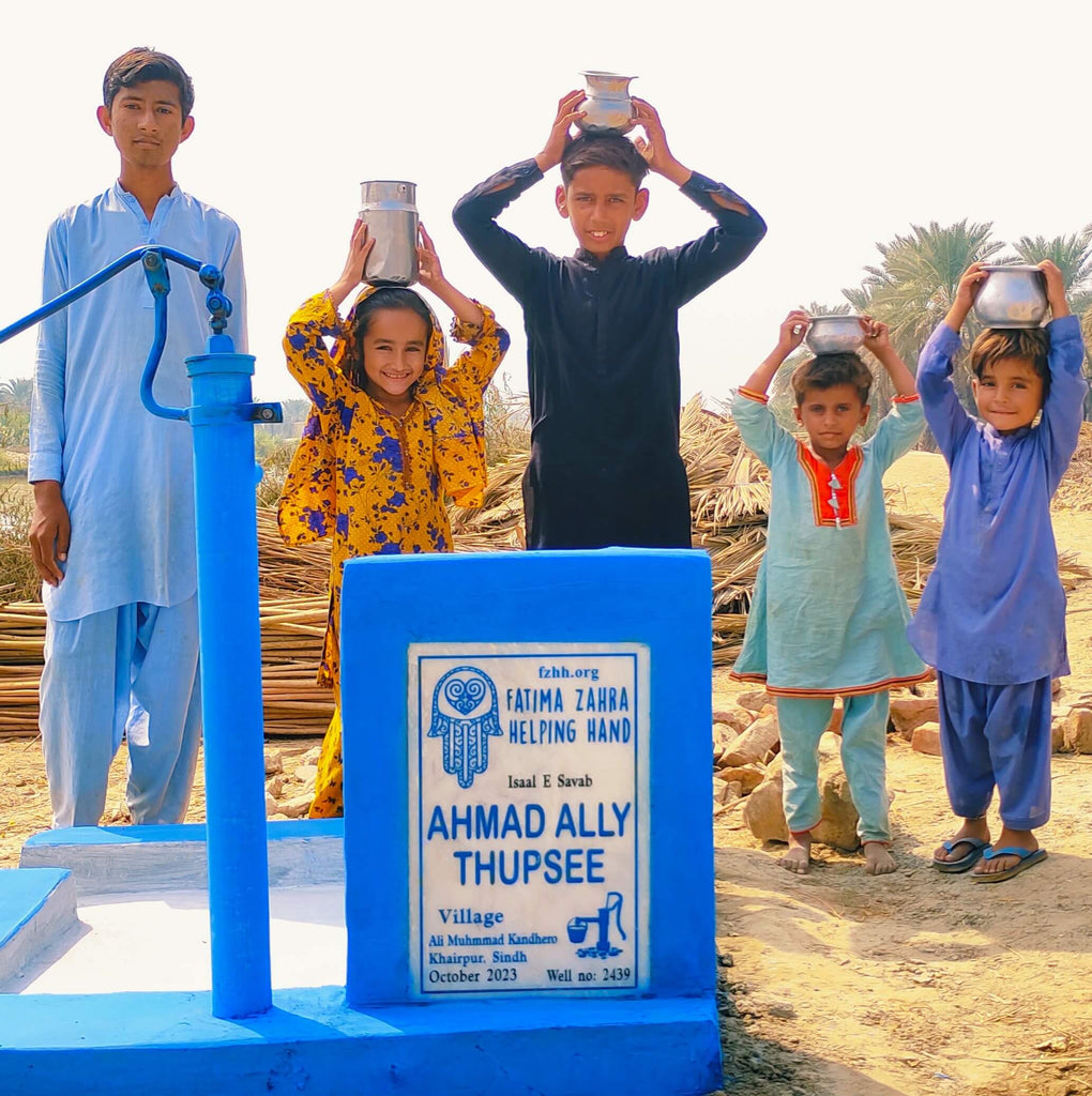 Sindh, Pakistan – AHMAD ALLY THUPSEE – FZHH Water Well# 2439