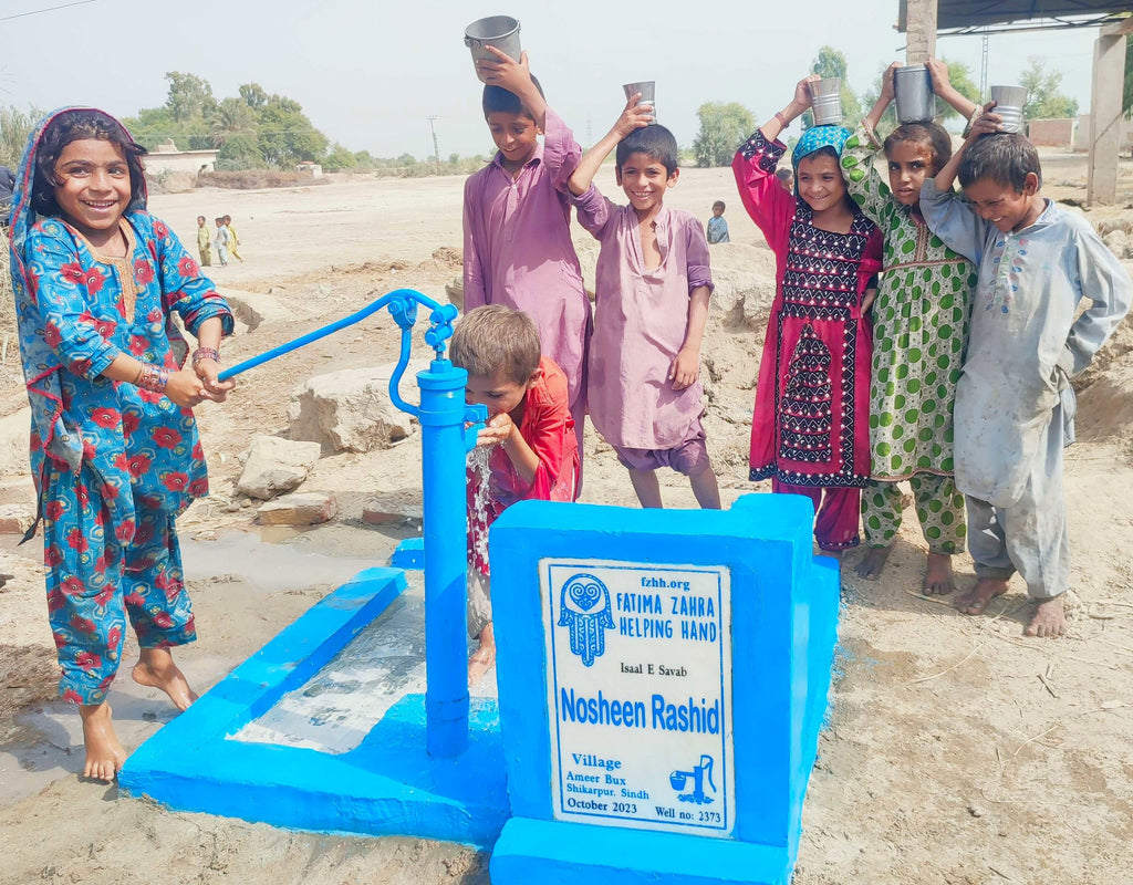 Sindh, Pakistan – Nosheen Rashid – FZHH Water Well# 2373