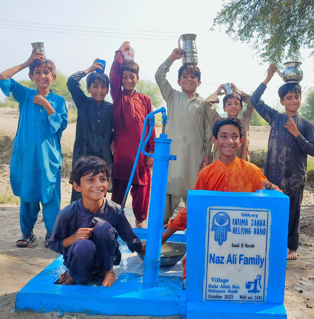 Sindh, Pakistan – Naz Ali Family – FZHH Water Well# 2431