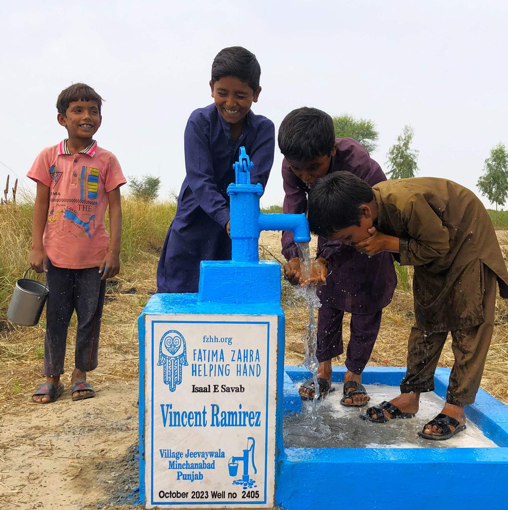 Punjab, Pakistan – Vincent Ramirez – FZHH Water Well# 2405