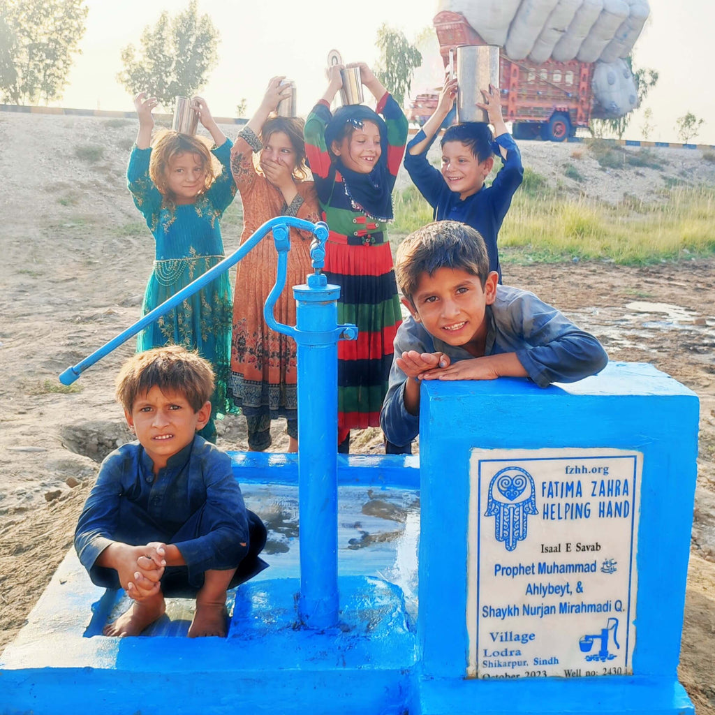 Sindh, Pakistan – Prophet Muhammad ﷺ Ahlybeyt & Shaykh Nurjan Mirahmadi Q – FZHH Water Well# 2430