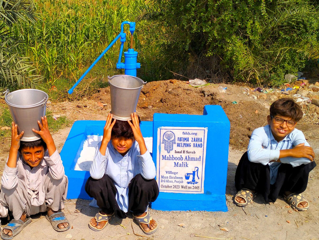 Punjab, Pakistan – Mahboob Ahmad Malik – FZHH Water Well# 2445