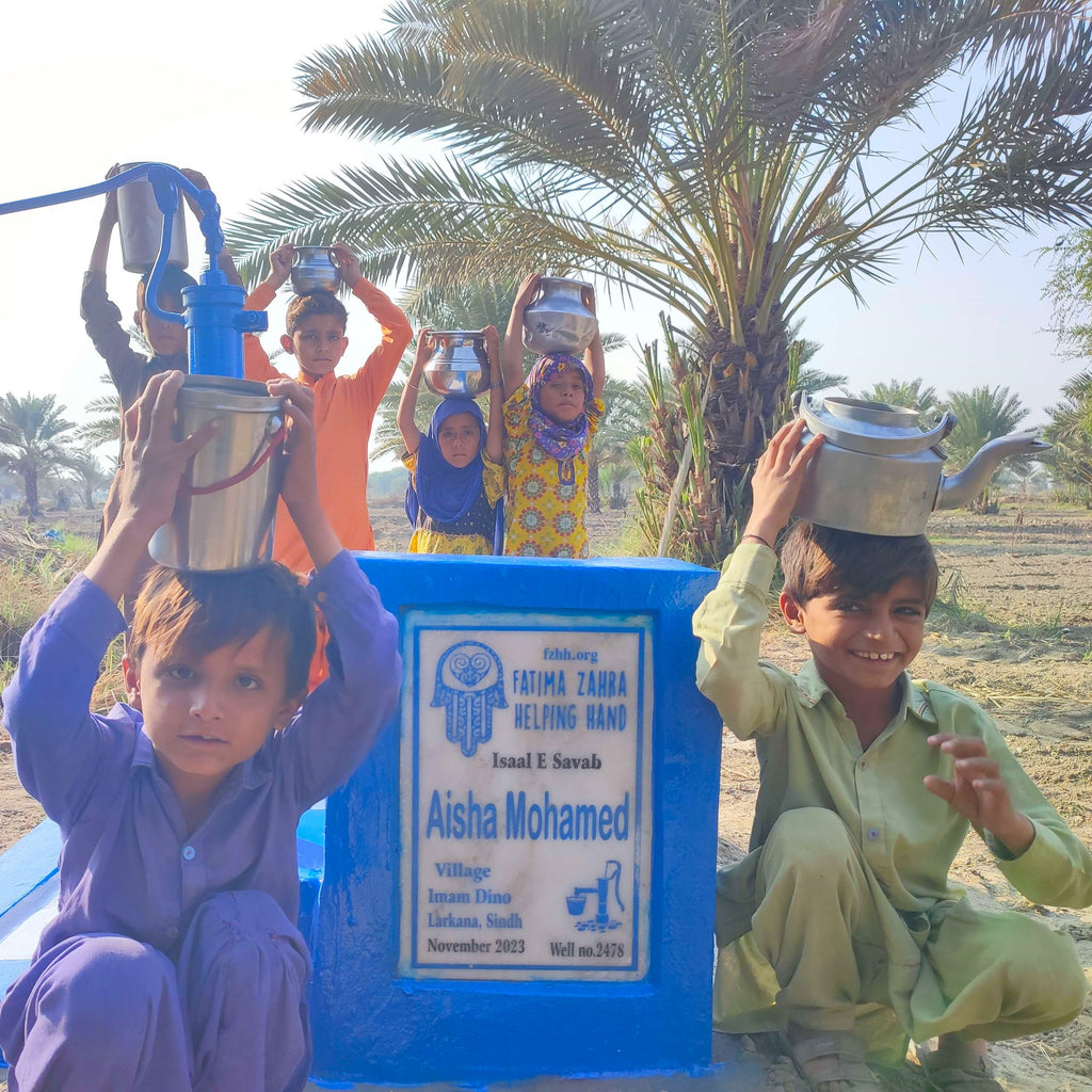 Sindh, Pakistan – Aisha Mohamed – FZHH Water Well# 2478
