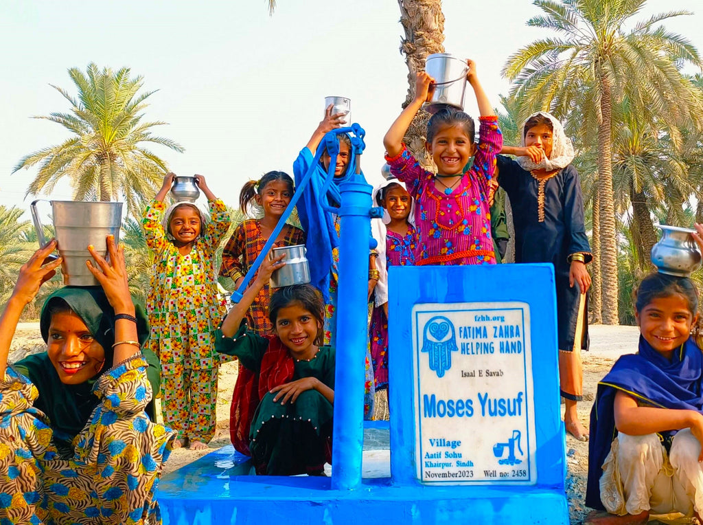 Sindh, Pakistan – Moses Yusuf – FZHH Water Well# 2458