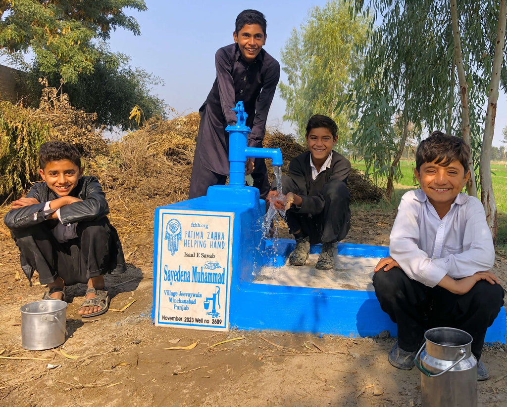 Punjab, Pakistan – Sayedena Muhammad ﷺ – FZHH Water Well# 2609