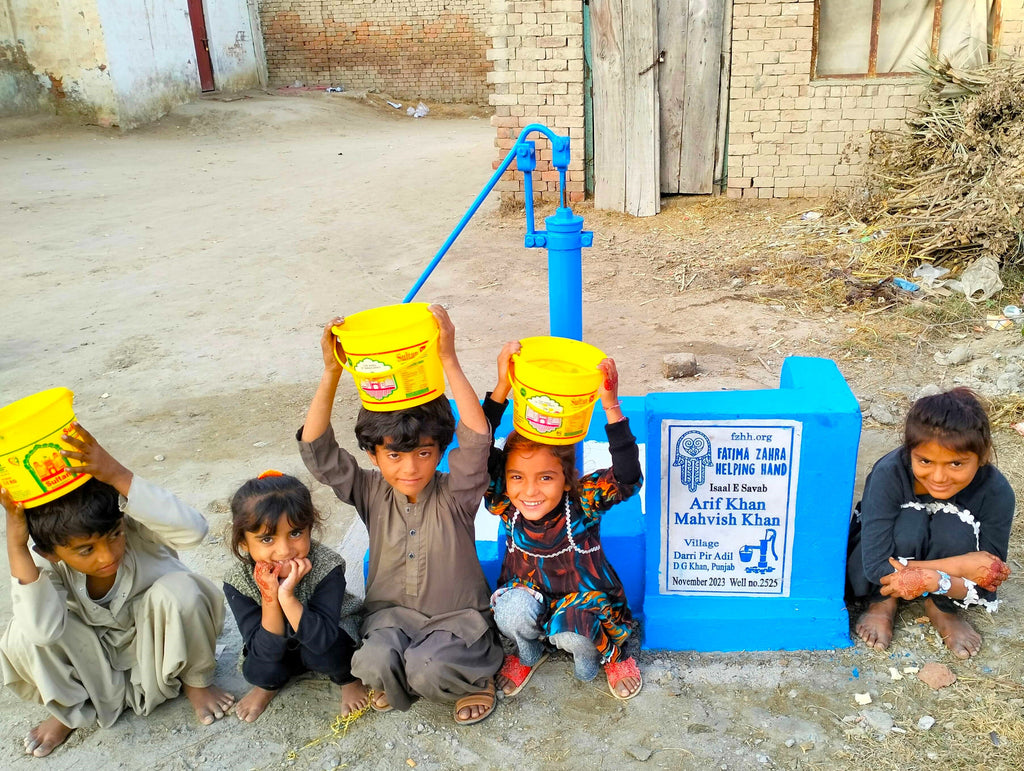 Punjab, Pakistan – Arif Khan Mahvish Khan – FZHH Water Well# 2525