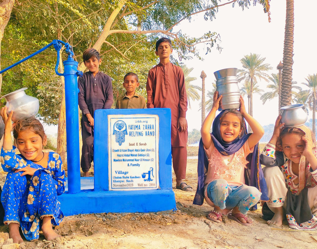 Sindh, Pakistan – Ghawth Ul Azam Shaykh  Abdul Qadir Jilani Q, Hazrat Abdul Wahab Siddiqui Q, Mawlana Muhammad Noor Ul Hassan Q & Family – FZHH Water Well# 2558