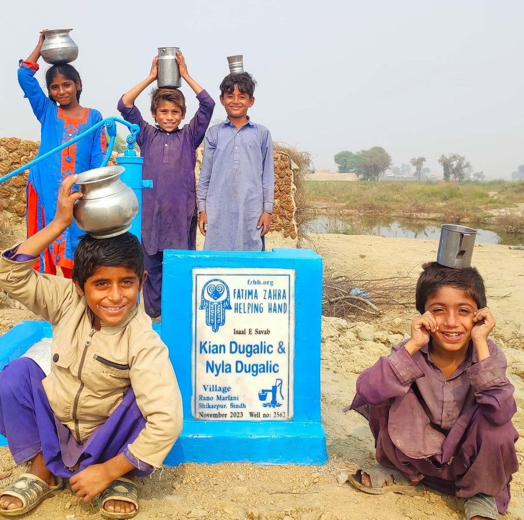 Sindh, Pakistan – Kian Dugalic & Nyla Dugalic – FZHH Water Well# 2562