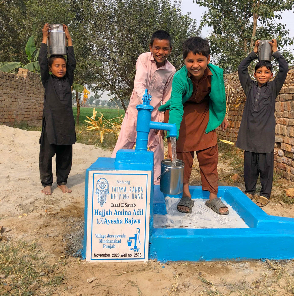 Punjab, Pakistan – Hajjah Amina Adil (‎ق) Ayesha Bajwa – FZHH Water Well# 2513