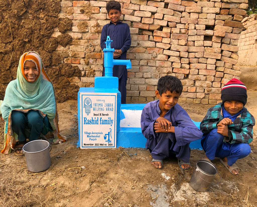 Punjab, Pakistan – Rashid Family – FZHH Water Well# 2604