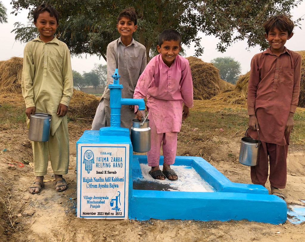 Punjab, Pakistan – Hajjah Naziha Adil Kabbani (‎ق) from Ayesha Bajwa – FZHH Water Well# 2512