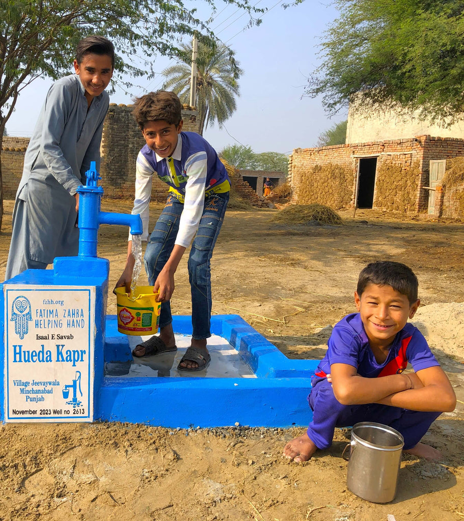 Punjab, Pakistan – Hueda Kapr– FZHH Water Well# 2613
