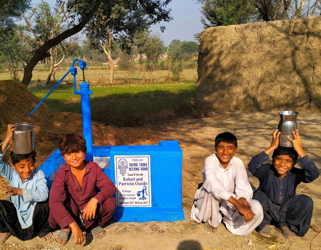 Punjab, Pakistan – Robert and Patricia Guido – FZHH Water Well# 2627