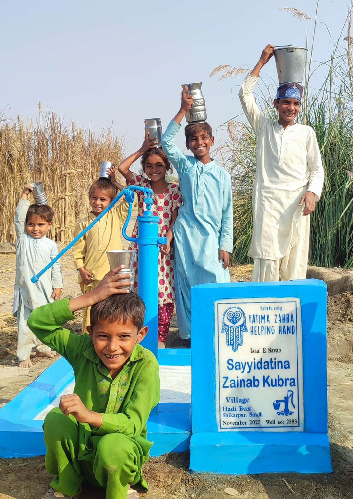 Sindh, Pakistan – Sayyidatina Zainab Kubra – FZHH Water Well# 2583