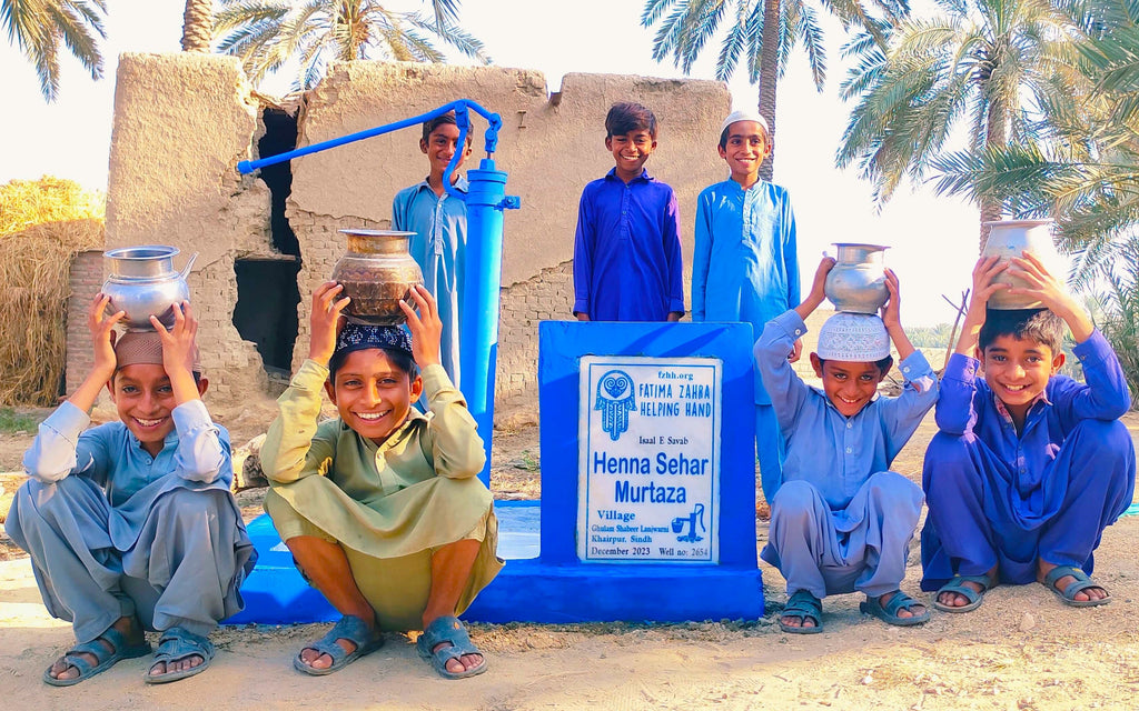 Sindh, Pakistan – Henna Sehar Murtaza – FZHH Water Well# 2654