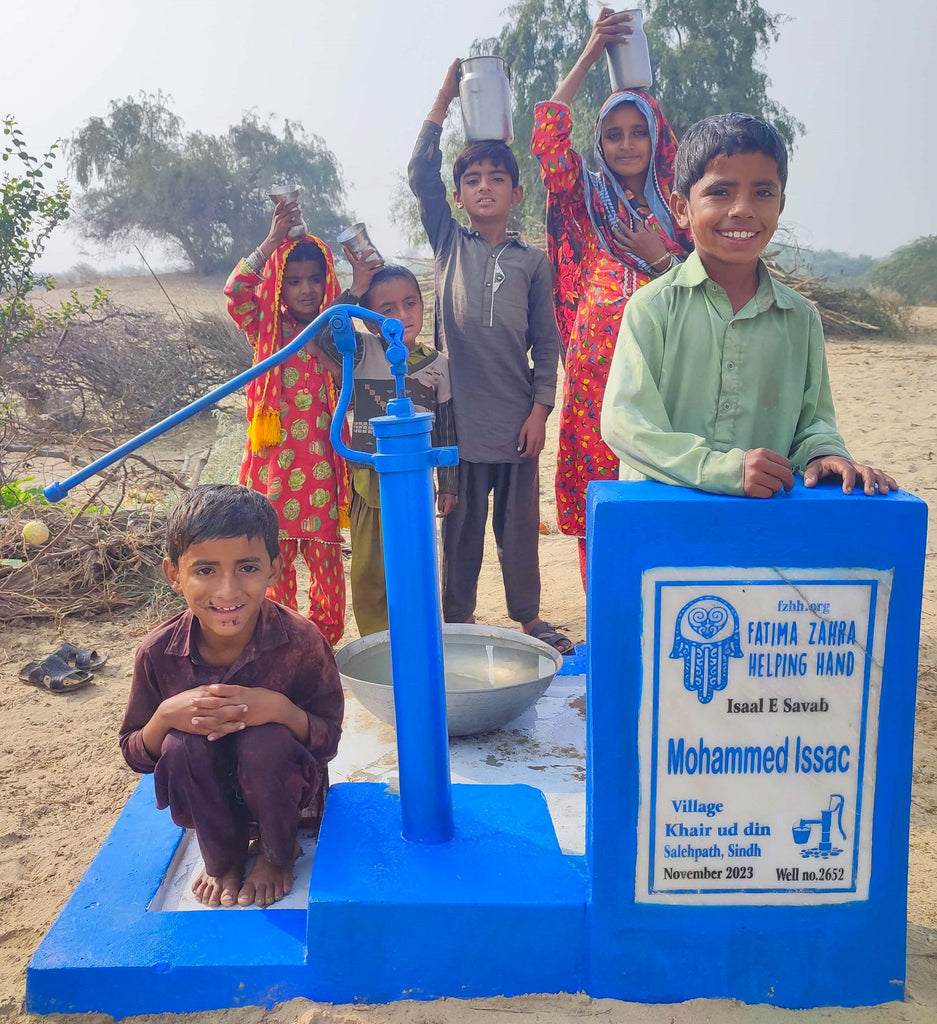 Sindh, Pakistan – Mohammed Issac – FZHH Water Well# 2652