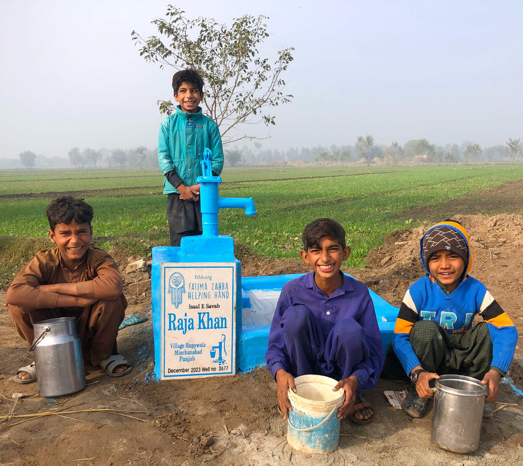 Punjab, Pakistan – Raja Khan – FZHH Water Well# 2677
