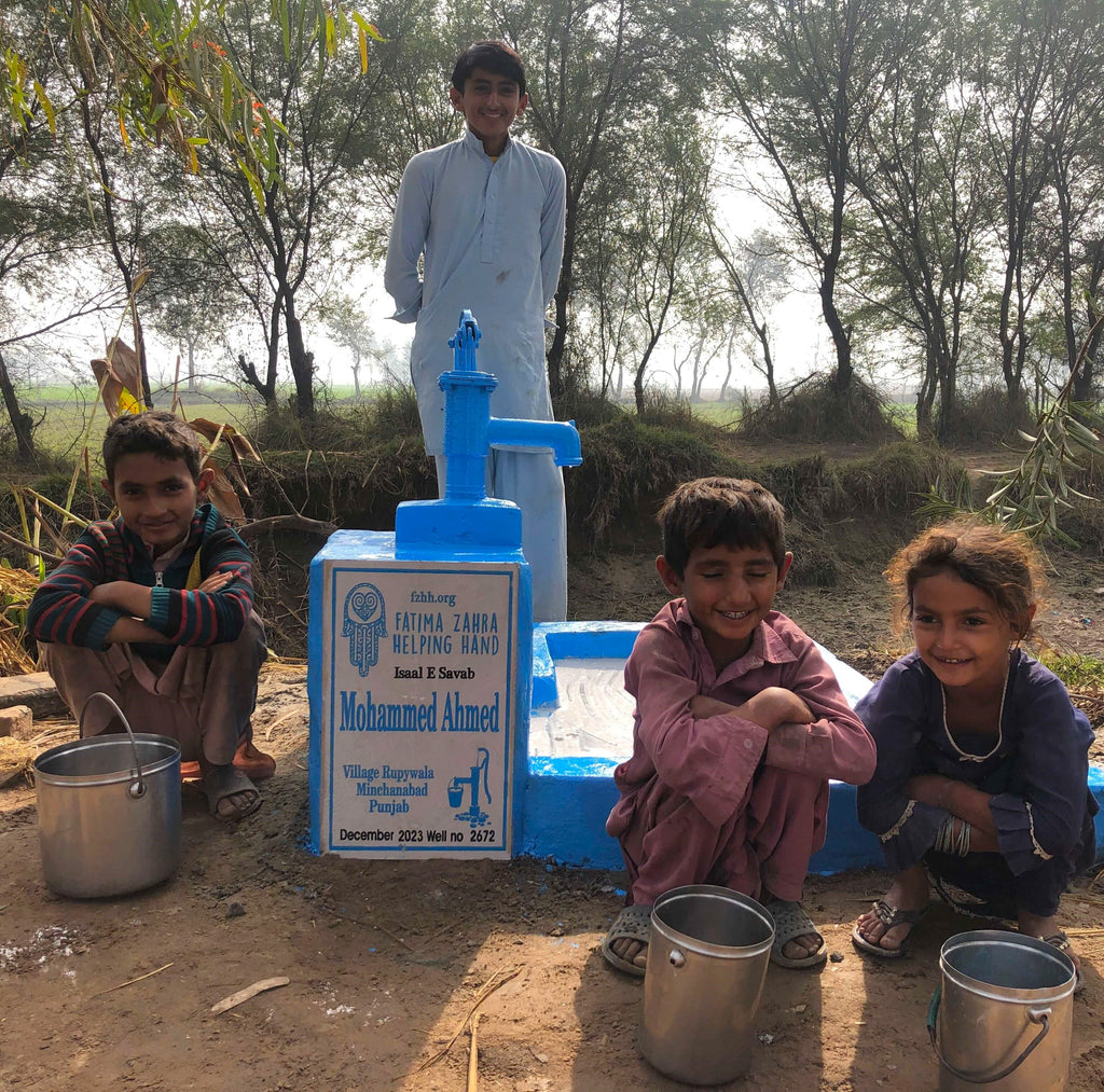 Punjab, Pakistan – Mohammed Ahmed – FZHH Water Well# 2672