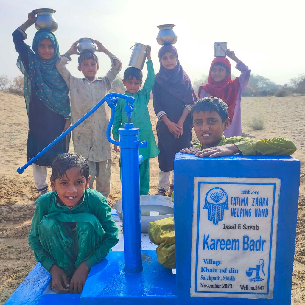 Sindh, Pakistan – Kareem Badr – FZHH Water Well# 2647