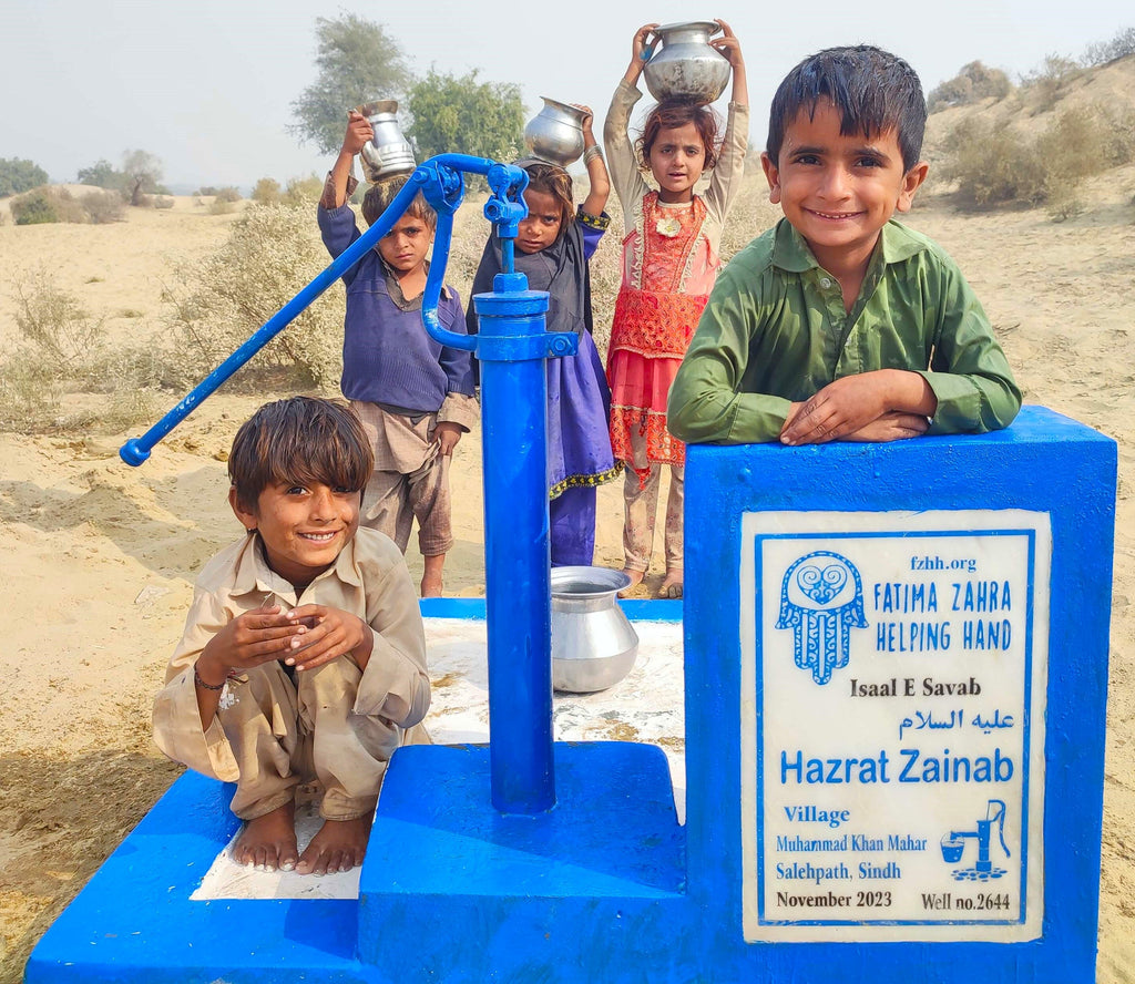 Sindh, Pakistan – Hazrat Zainab AS – FZHH Water Well# 2644