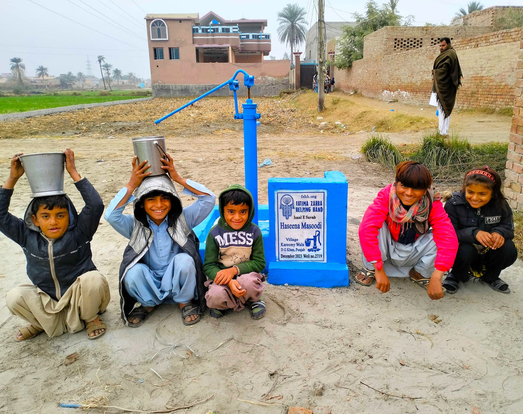 Punjab, Pakistan – Haseena Masoodi – FZHH Water Well# 2719
