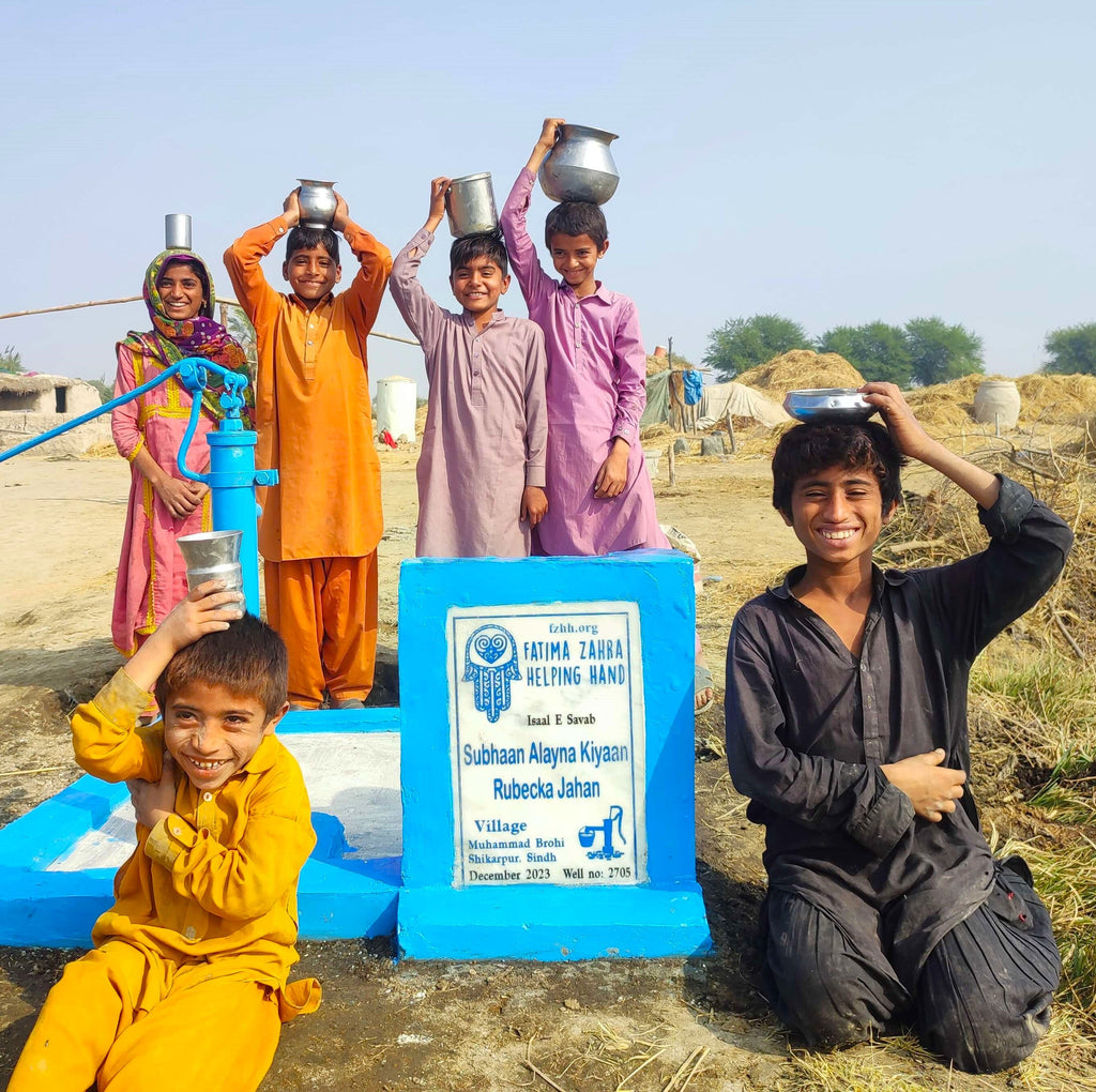 Sindh, Pakistan – Subhan Alayna Kiyaan Rubecka Jahan – FZHH Water Well# 2705