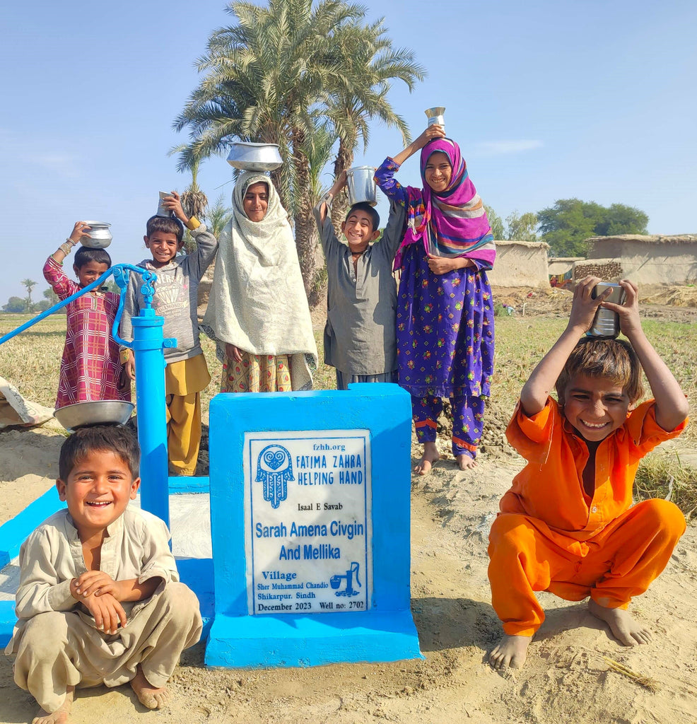 Sindh, Pakistan – Sarah Amena Civgin And Mellika – FZHH Water Well# 2702