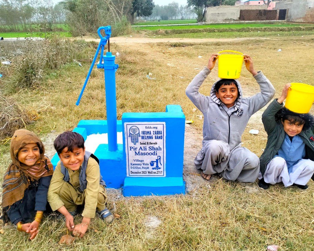 Punjab, Pakistan – Pir Ali Shah Masoodi – FZHH Water Well# 2717