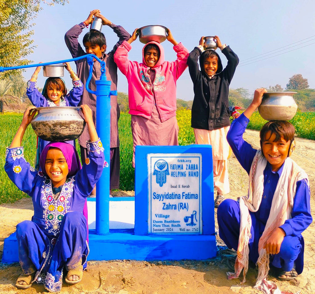 Sindh, Pakistan – Sayyidatina Fatima Zahra (RA) – FZHH Water Well# 2762