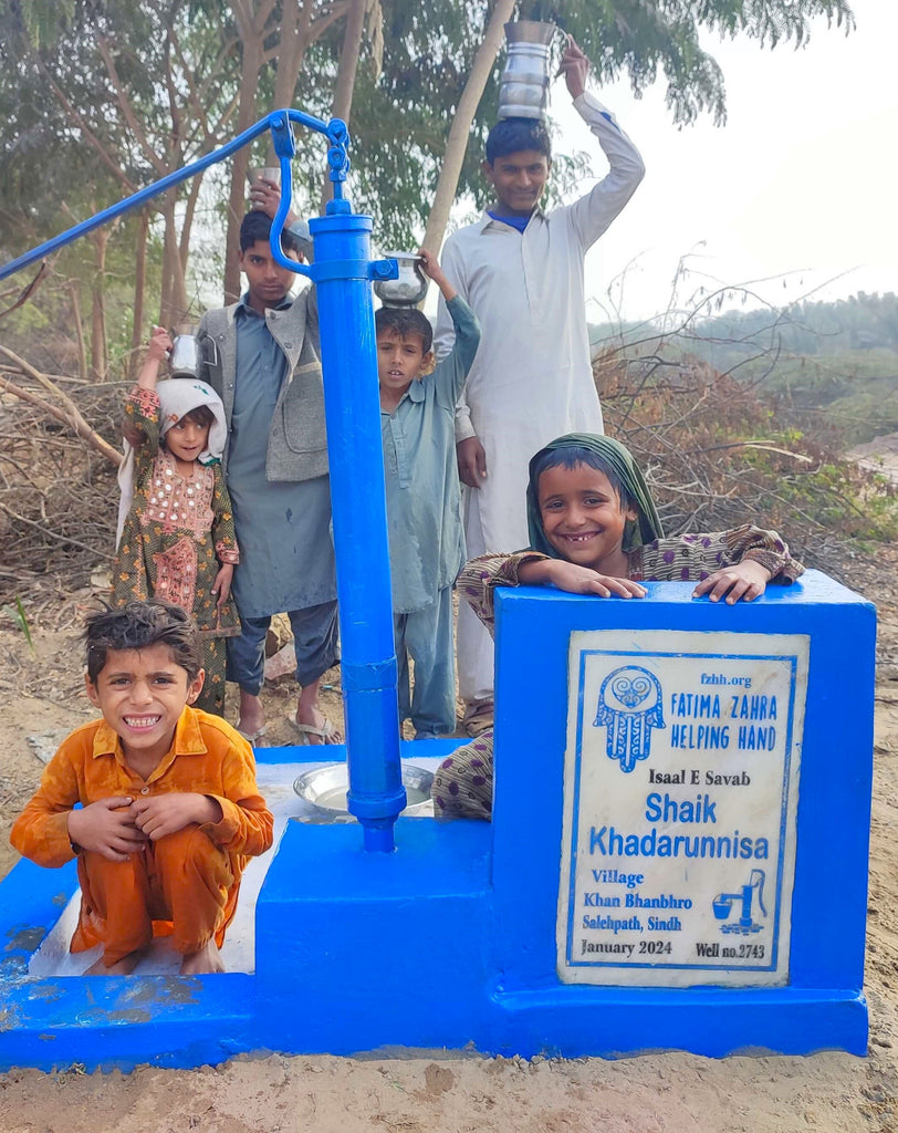 Sindh, Pakistan – Shaik Khadarunnisa – FZHH Water Well# 2743
